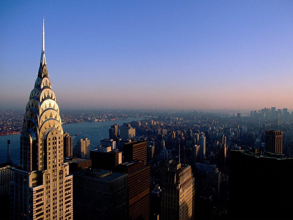 Bird's Eye View of New York City